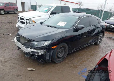 2020 Honda Civic Lx z USA, uszkodzony, nr VIN 2HGFC2F60LH508060